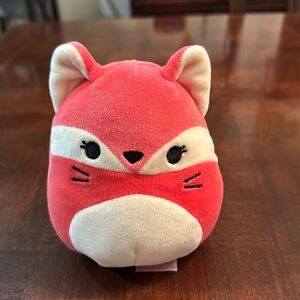 Fifi The Red Fox Squishmallow 5" Stuffed Plush Toy Kellytoy